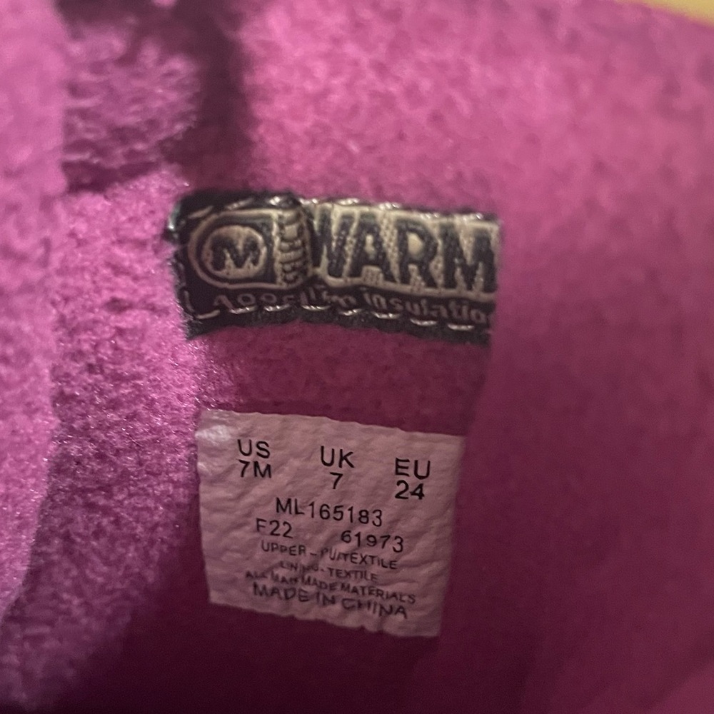 Merrell Toddler Size 7 Winter Boots - Picture 7 of 7